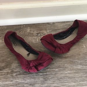 Burgundy Flats